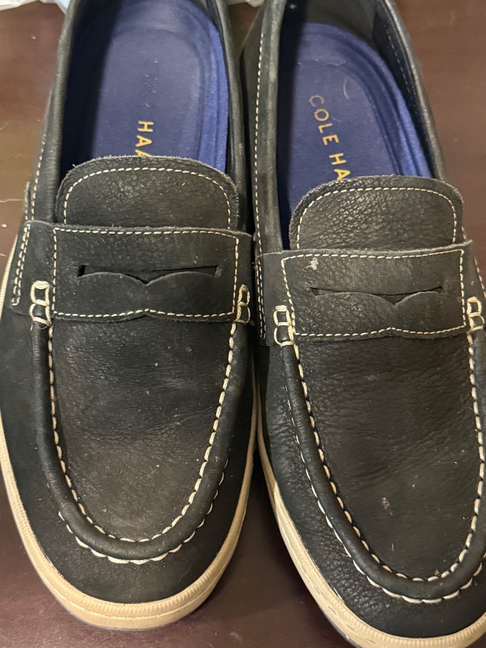 Mens Cole Haan leather Loafer